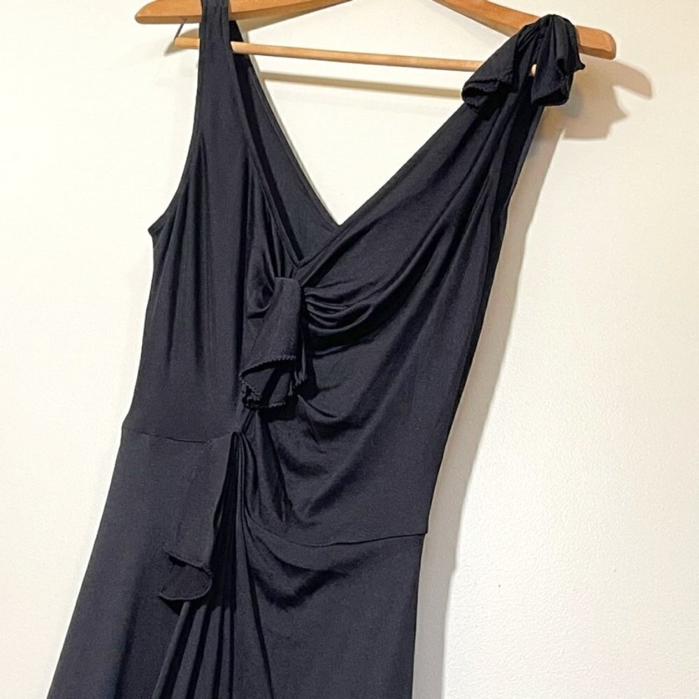 Rebecca Taylor Black Silk Dress Size Medium